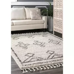 Kirklands Home Macey Moroccan Diamond Area Rug, 5x8 Best
