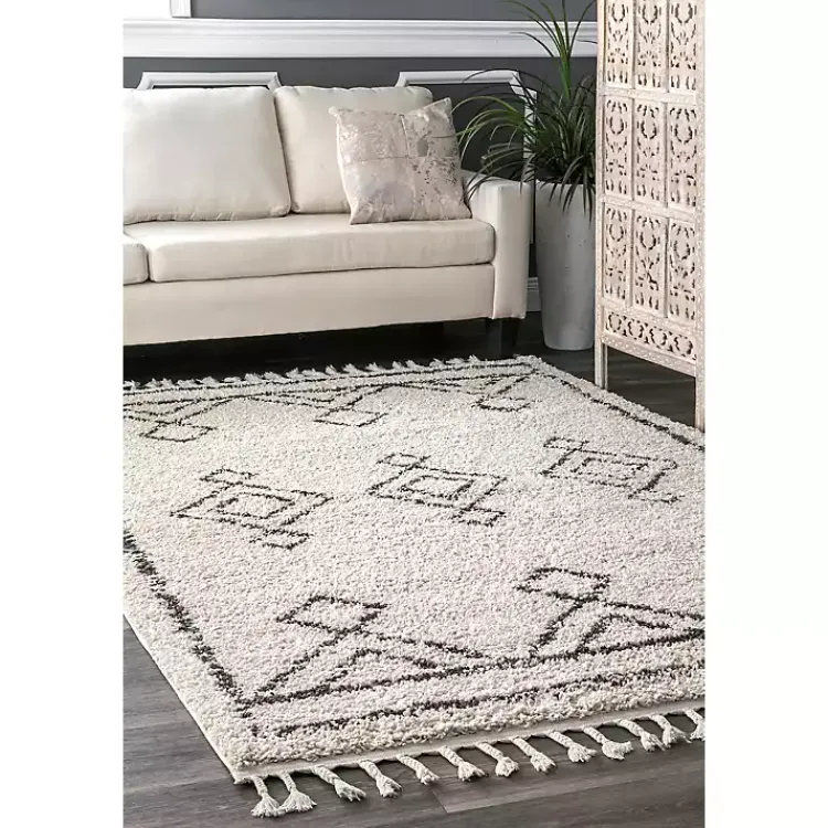 Kirklands Home Macey Moroccan Diamond Area Rug, 5x8 Best