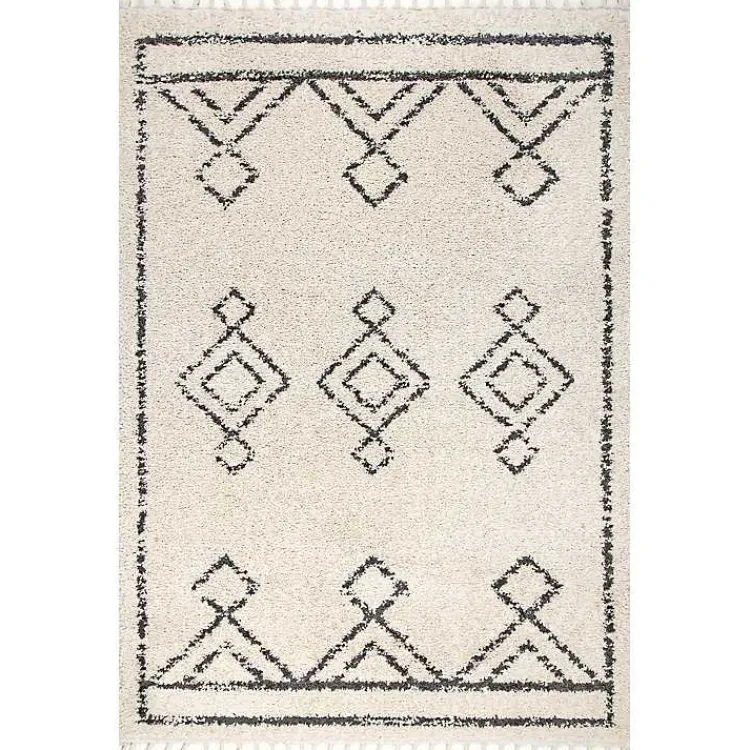 Kirklands Home Macey Moroccan Diamond Area Rug, 5x8 Best