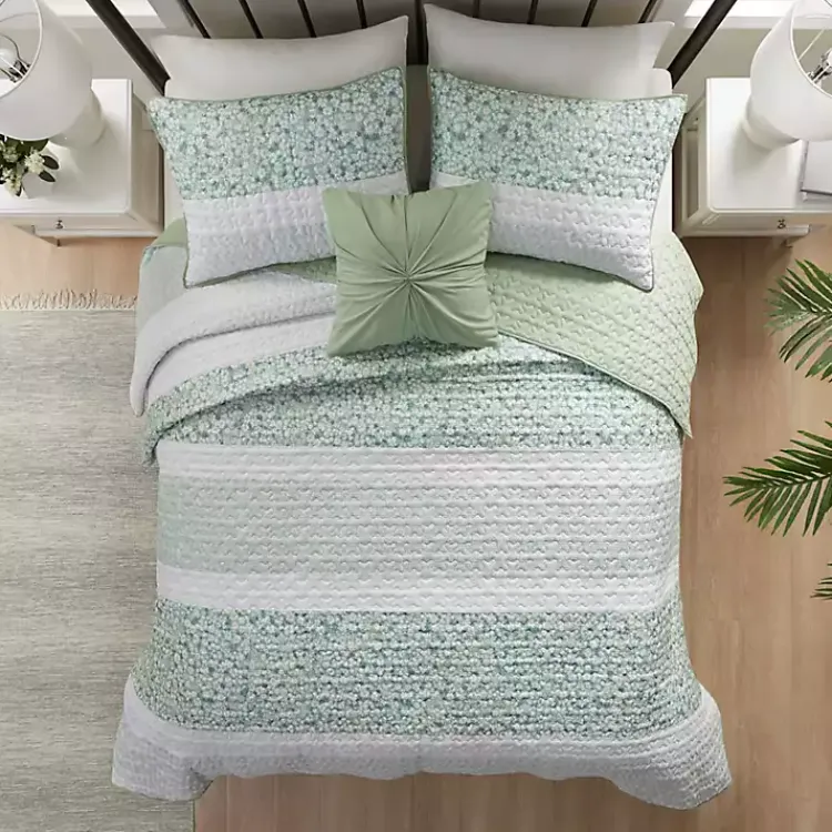 Kirklands Home Madison Park Bloom 4-pc. Full/Queen Quilt Set Sale