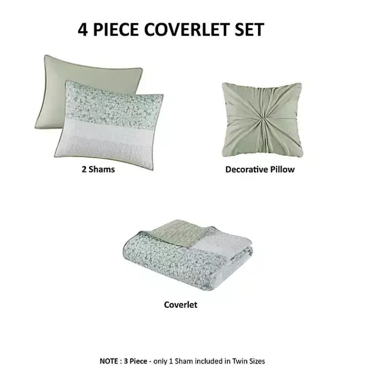 Kirklands Home Madison Park Bloom 4-pc. Full/Queen Quilt Set Sale