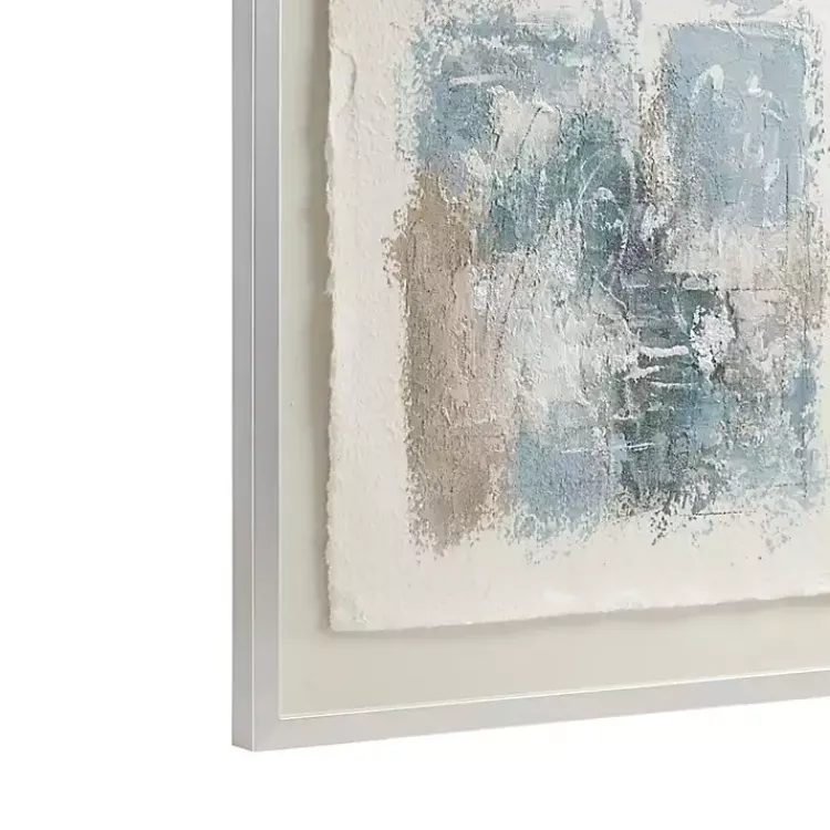 Kirklands Home Madison Park Blue Abstract Framed Art Print Outlet