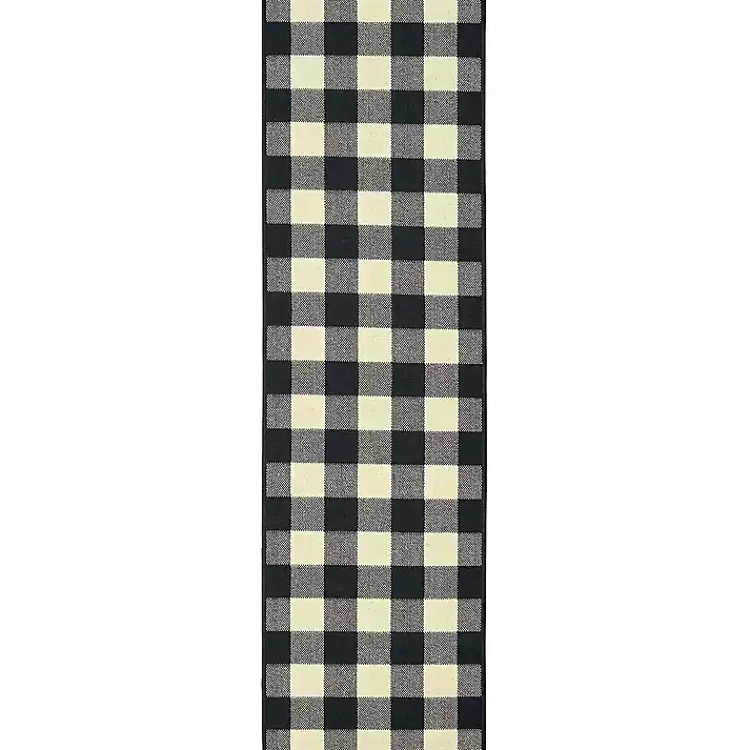 Kirklands Home Madura Buffalo Check Outdoor Runner Best