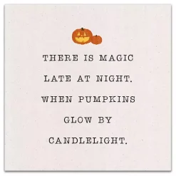 Halloween>Kirklands Home Magic At Night Canvas Art Print White