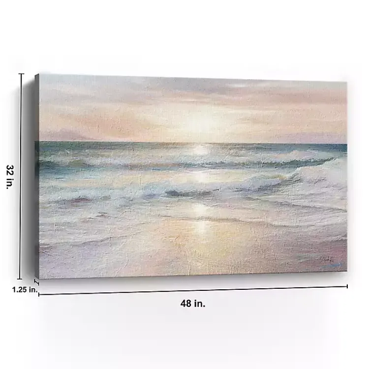 Kirklands Home Majestic Waves Canvas Art Print New