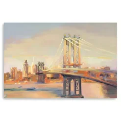 Kirklands Home Manhattan Sunrise Canvas Art Print, 60x40 in. New