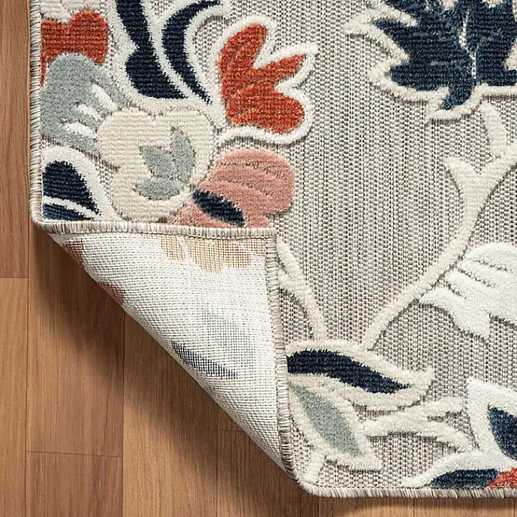 Kirklands Home Mara Floral Blossom Indoor/Outdoor Area Rug, 5x7 Online