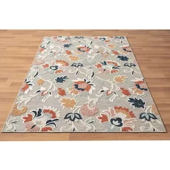 Kirklands Home Mara Floral Blossom Indoor/Outdoor Area Rug, 7x9 Sale