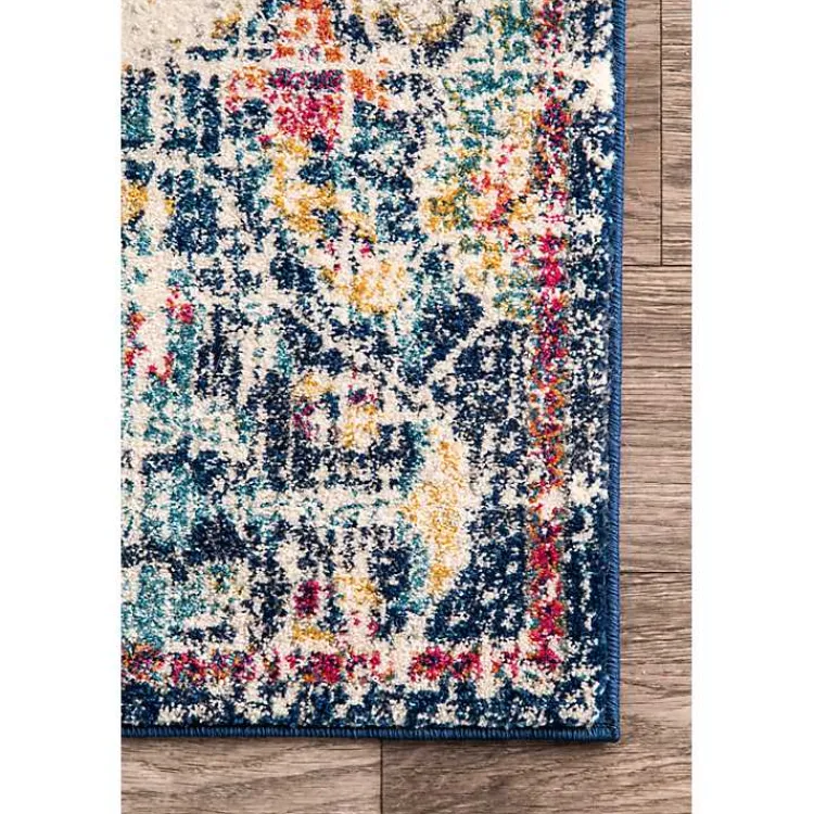 Kirklands Home Mara Vintage Medallion Area Rug, 5x8 Multi Clearance