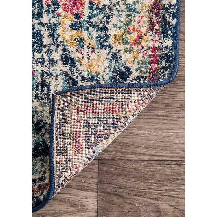 Kirklands Home Mara Vintage Medallion Area Rug, 5x8 Multi Clearance