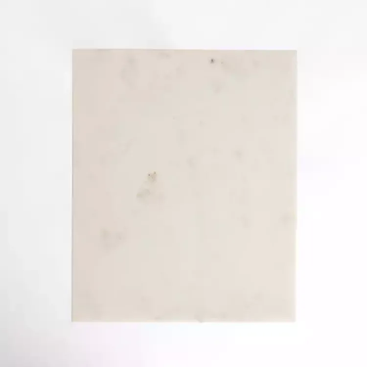 Kirklands Home Marble Modern Black Metal C-Table White Sale