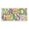 Mardi Gras Decorations>Kirklands Home Mardi Gras Mask Canvas Art Print, 20x10 in.