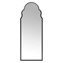 Kirklands Home Maria Metal Arch Full Length Mirror Black Discount