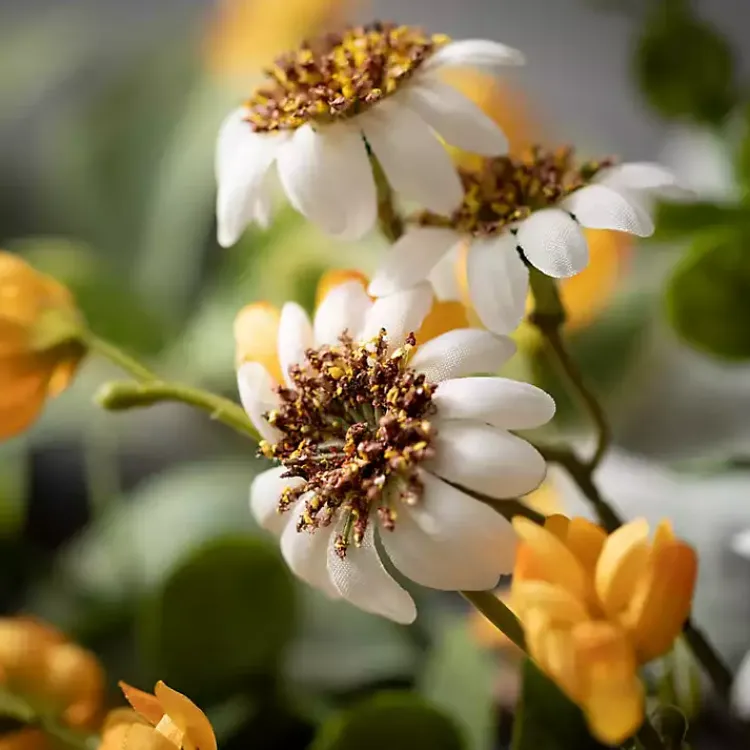 Stems & Bouquets>Kirklands Home Marigold and Daisy Garland