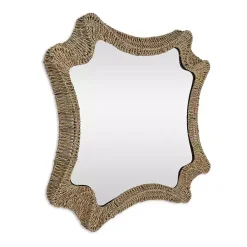 Kirklands Home Marley Natural Woven Rope Wall Mirror Best