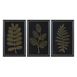 Kirklands Home Martha Stewart Botanical Framed Prints, Set of 3 New