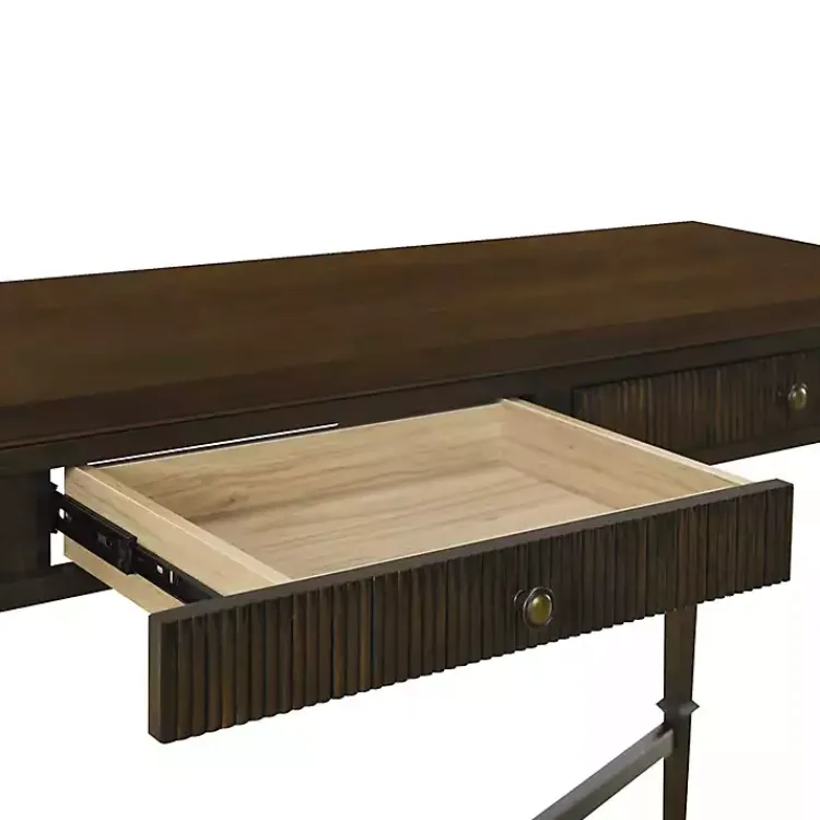 Kirklands Home Martha Stewart Console Table Brown Online