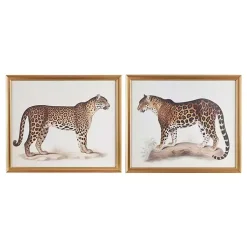 Kirklands Home Martha Stewart Cheetahs Framed Wall Art, Set of 2 Sale