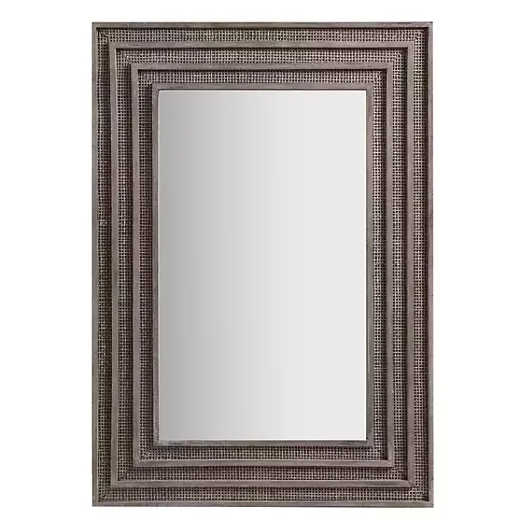 Kirklands Home Martha Stewart Naomi Wall Mirror Gray Best