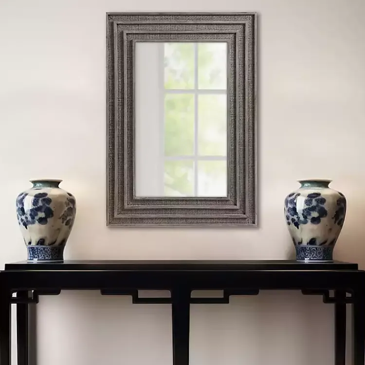 Kirklands Home Martha Stewart Naomi Wall Mirror Gray Best