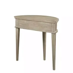 Kirklands Home Martha Stewart Half Moon Console Table Tan Online