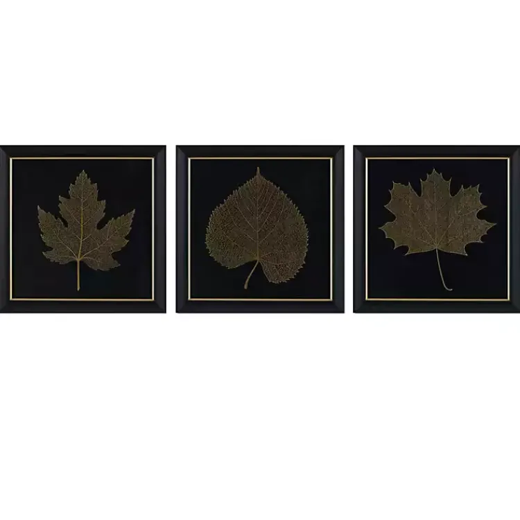 Kirklands Home Martha Stewart Leaf Framed Prints, Set of 3