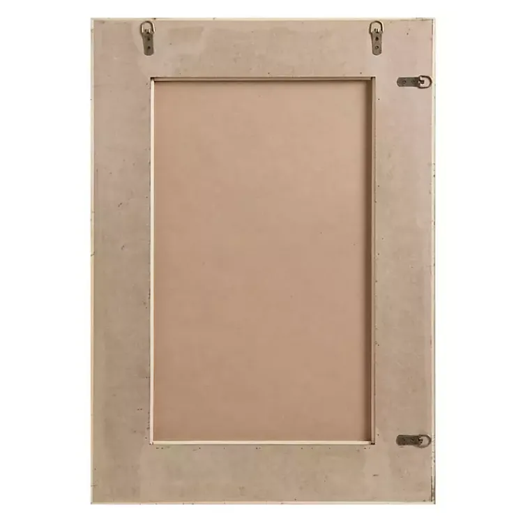 Kirklands Home Martha Stewart Natural Naomi Wall Mirror Brown Outlet