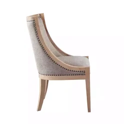 Kirklands Home Martha Stewart Swoop Back Dining Chair Tan Outlet