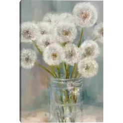 Kirklands Home Mason Jar Wishes I Canvas Art Print Best