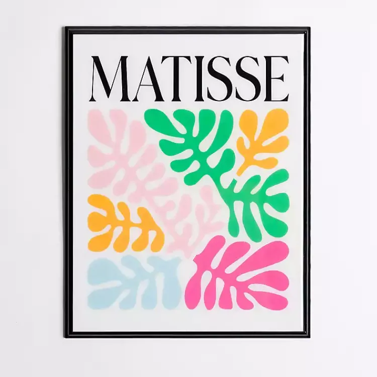 Kirklands Home Matisse Colorful Botanical Wall Plaque Multi Discount