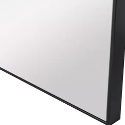 Kirklands Home Matte Metal Square Framed Mirror Black Online