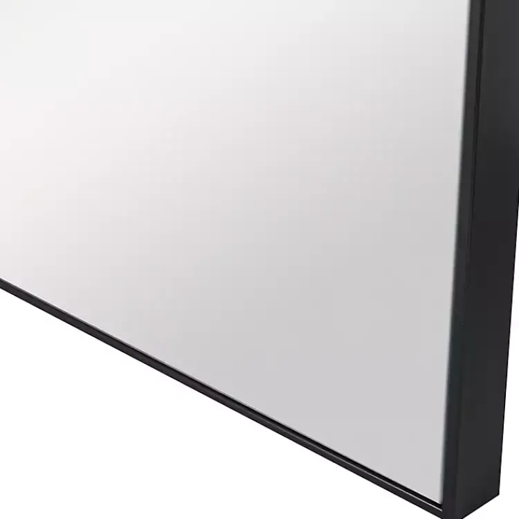 Kirklands Home Matte Metal Square Framed Mirror Black Online