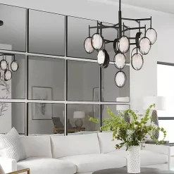 Kirklands Home Matte Metal Square Framed Mirror Black Online