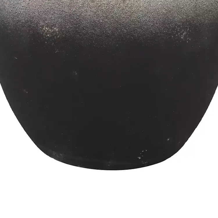 Kirklands Home Matte Black Ombre Textured Table Lamp, 23 in. White Clearance