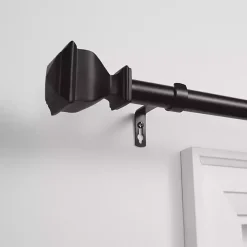 Kirklands Home Matte Bronze Napoleon Outdoor Curtain Rod, 160 in. Brown Discount
