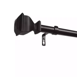 Kirklands Home Matte Bronze Napoleon Outdoor Curtain Rod, 160 in. Brown Discount