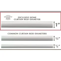 Kirklands Home Matte Adjustable Prism Curtain Rod, 72 in. Silver Hot