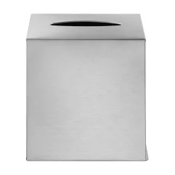 Kirklands Home Matte Stainless Steel Nexio Tissue Box Cover Silver Discount