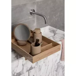 Kirklands Home Matte Modernity Ceramic Soap Dispenser Tan Online