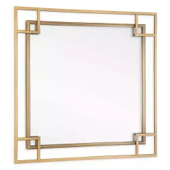 Kirklands Home Mavis Bronze Open Square Frame Wall Mirror Sale