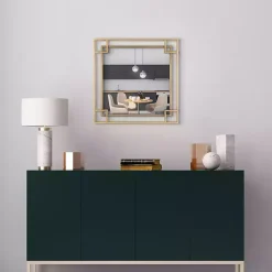 Kirklands Home Mavis Bronze Open Square Frame Wall Mirror Sale