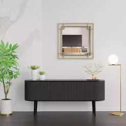 Kirklands Home Mavis Bronze Open Square Frame Wall Mirror Sale
