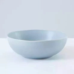 Kirklands Home Maya Sky Reactive Cereal Bowl Blue Hot