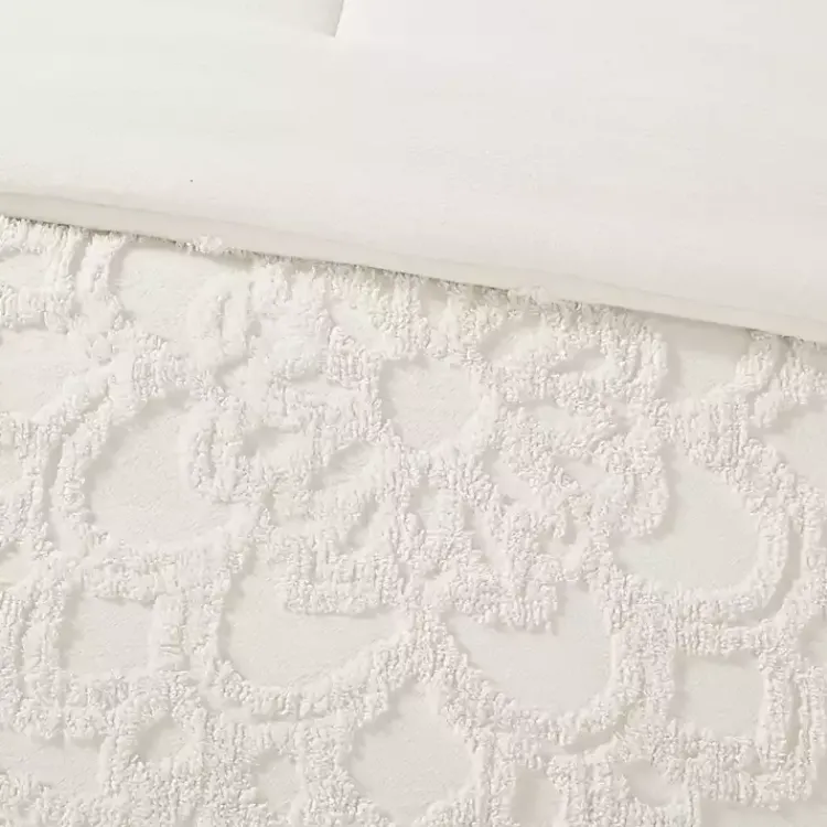 Kirklands Home Medallion California King 3-pc. Comforter Set White Clearance