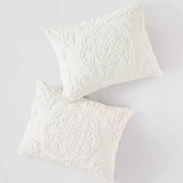Kirklands Home Medallion California King 3-pc. Comforter Set White Clearance