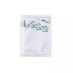 Kirklands Home Medallion Hem Microfiber 4-pc. Full Sheet Set Sale