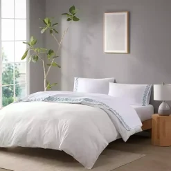 Kirklands Home Medallion Hem Microfiber 4-pc. Full Sheet Set Sale