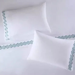 Kirklands Home Medallion Hem Microfiber 4-pc. Full Sheet Set Sale
