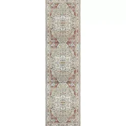 Kirklands Home Medallion Ivory Rust Runner, 2x8 Online
