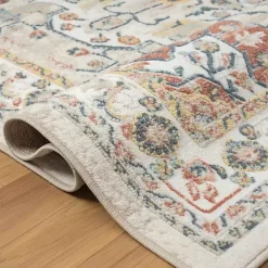 Kirklands Home Medallion Ivory Rust Runner, 2x8 Online